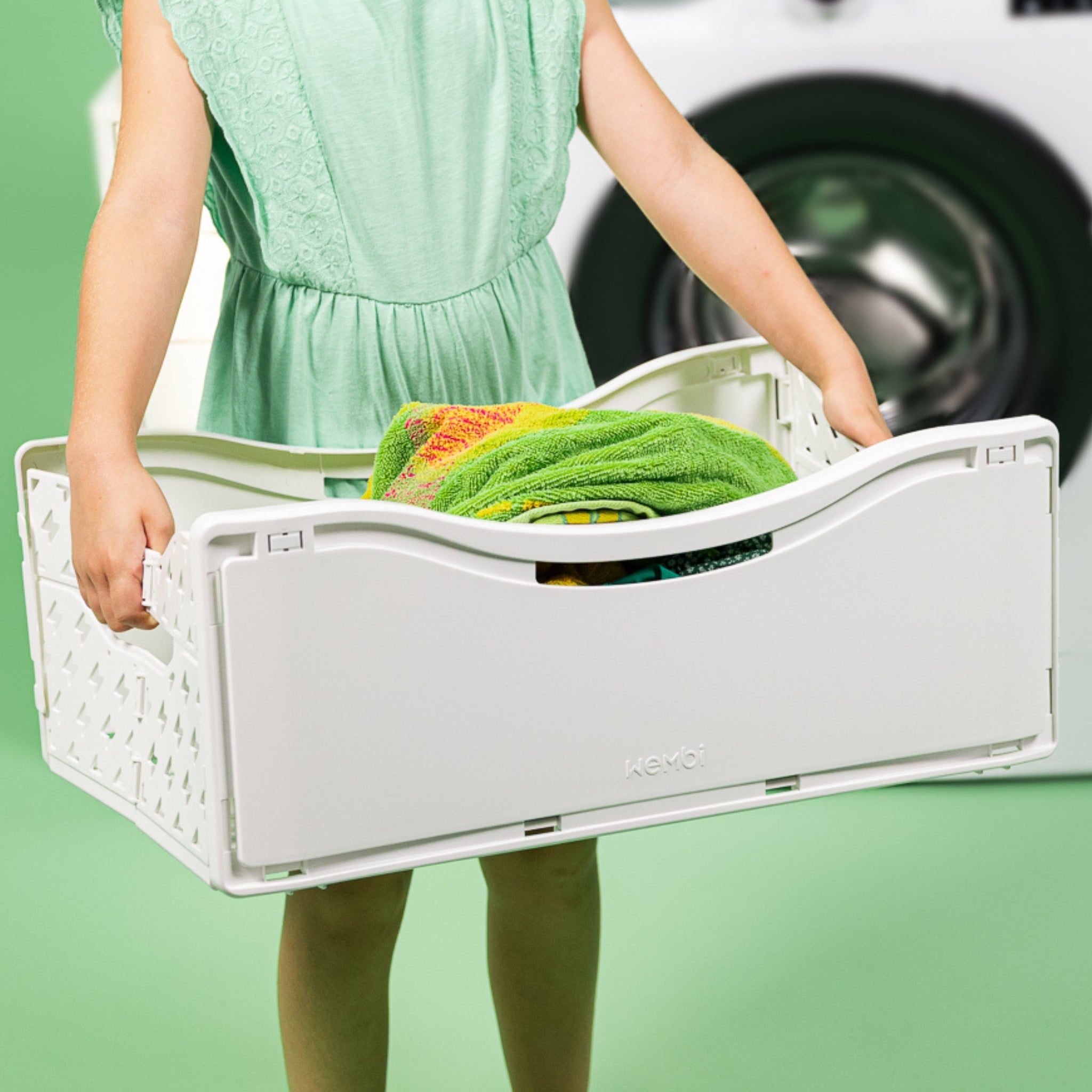 Wembi - Panier à linge aimanté à la machine à laver - Made in Europe