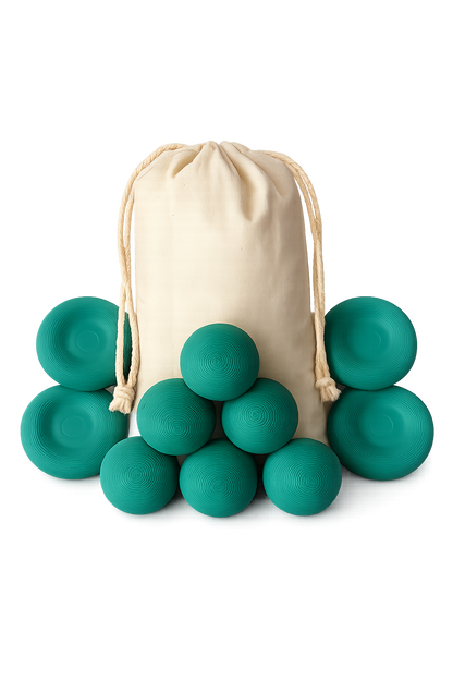 Kit de Brassage du linge - 6 Balles et 4 Disques de Lavage
